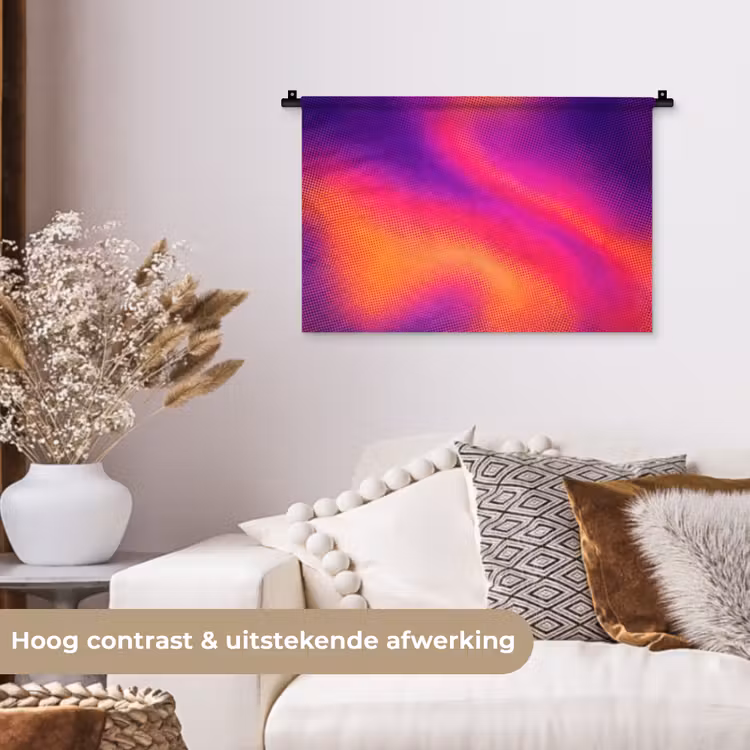 Wandkleed - Abstract - Patroon - Kleurverloop — 4