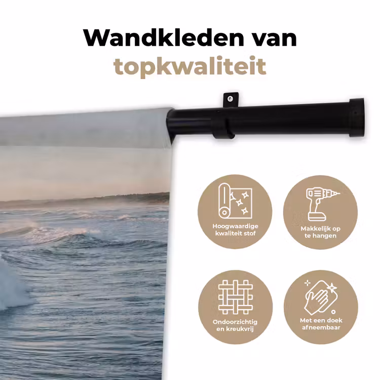 Wandkleed - Golf - Zee - Water — 3