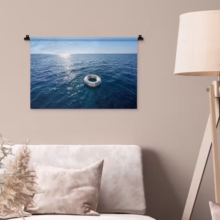 Wandkleed - Oceaan - Zwemband - Horizon — 2
