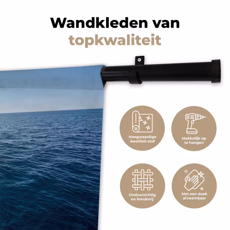 Wandkleed - Oceaan - Zwemband - Horizon — 3