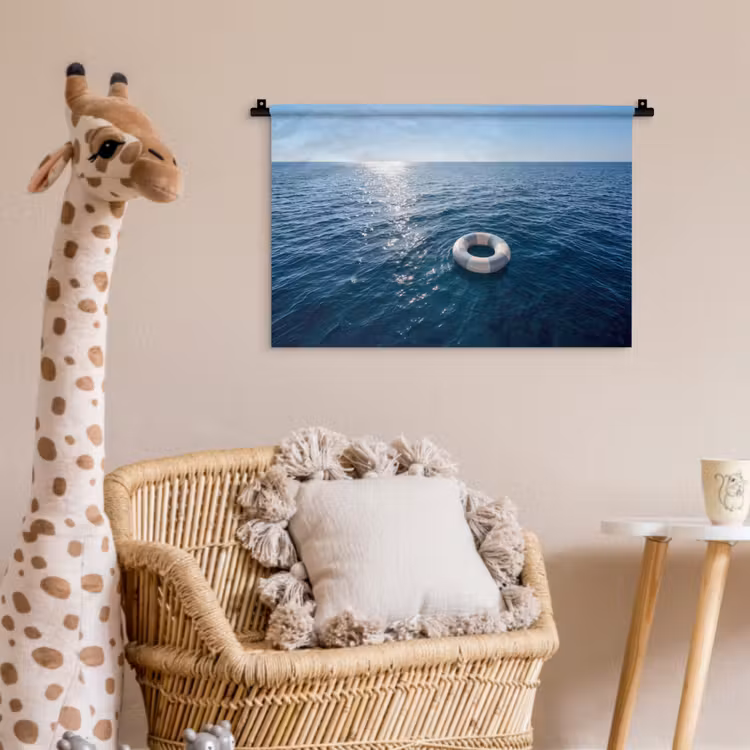 Wandkleed - Oceaan - Zwemband - Horizon — 5