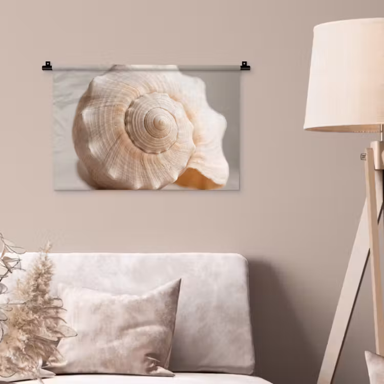 Wandkleed - Schelp - Detail - Beige — 2