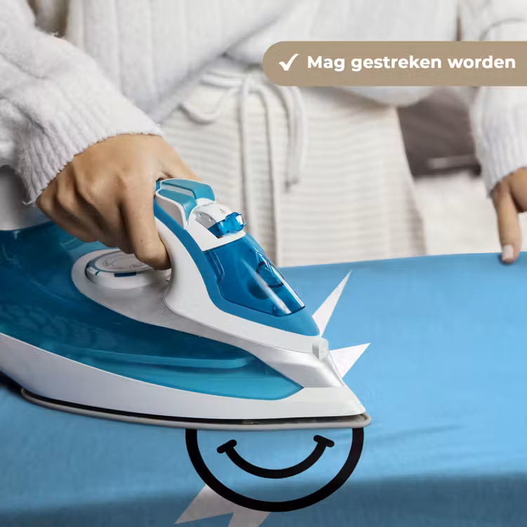 Wandkleed - Smiley - Blauw - Bliksem — 6