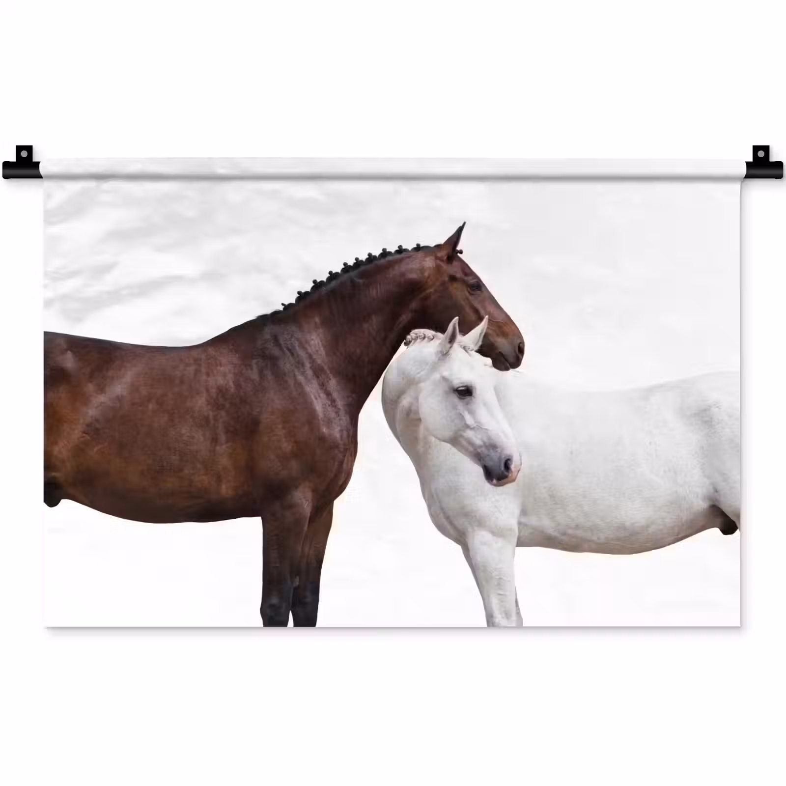 Wandkleed - Paard - Modern - Balans — 1