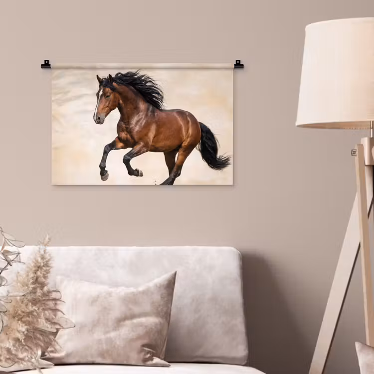 Wandkleed - Paard - Galop - Energie — 2