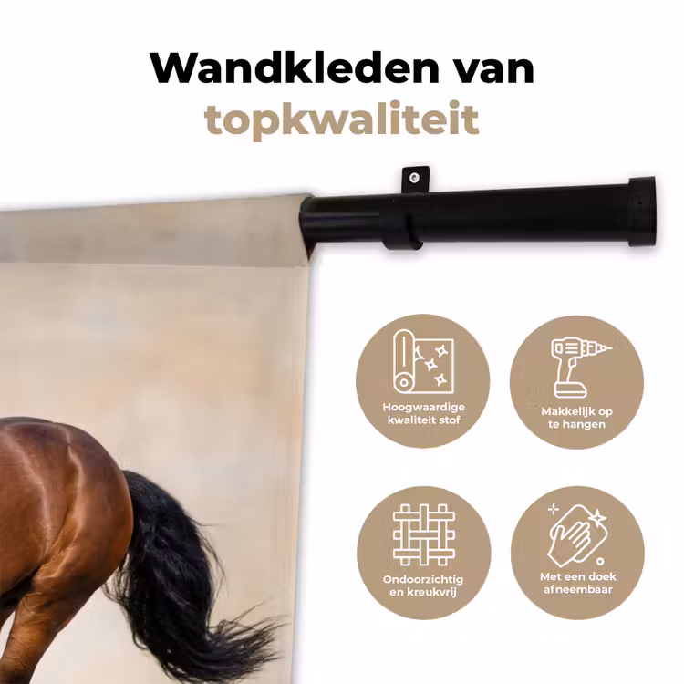 Wandkleed - Paard - Galop - Energie — 3