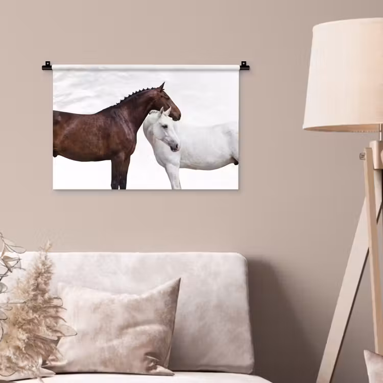 Wandkleed - Paard - Modern - Balans — 2