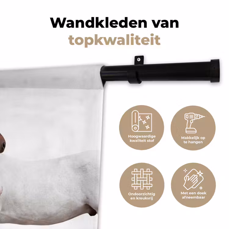 Wandkleed - Paard - Modern - Balans — 3