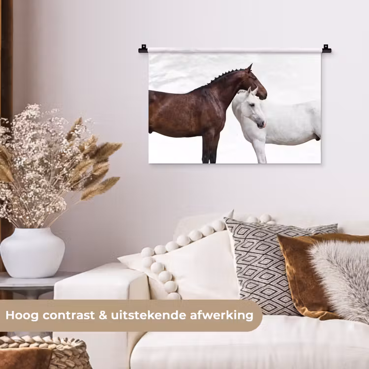 Wandkleed - Paard - Modern - Balans — 4
