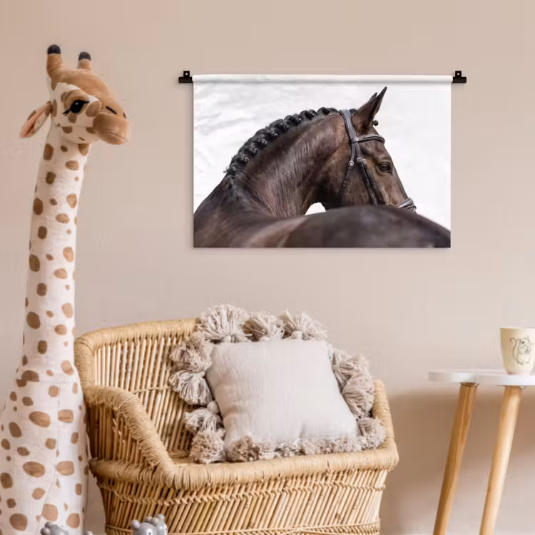 Wandkleed - Portret - Paard - Elegant — 5
