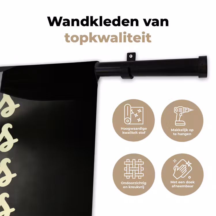 Wandkleed - Cheers - Wijn - Zwart - Wit — 3