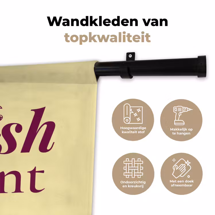 Wandkleed - Cherish every moment - Cocktailglas - Geel — 3