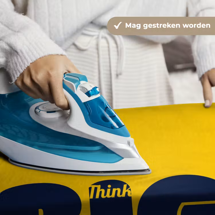 Wandkleed - Geel - Think big - Grafisch — 6