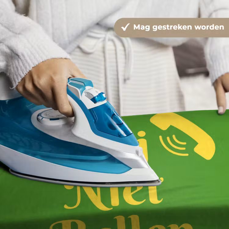 Wandkleed - Mij niet bellen - Telefoon - Groen — 6
