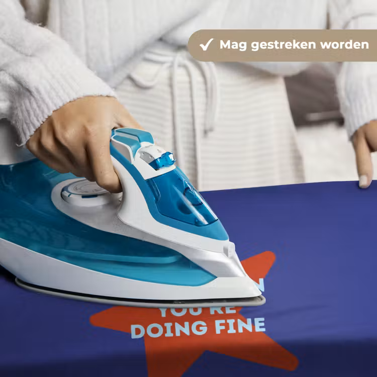 Wandkleed - Slow down you're doing fine - Ster - Blauw — 6