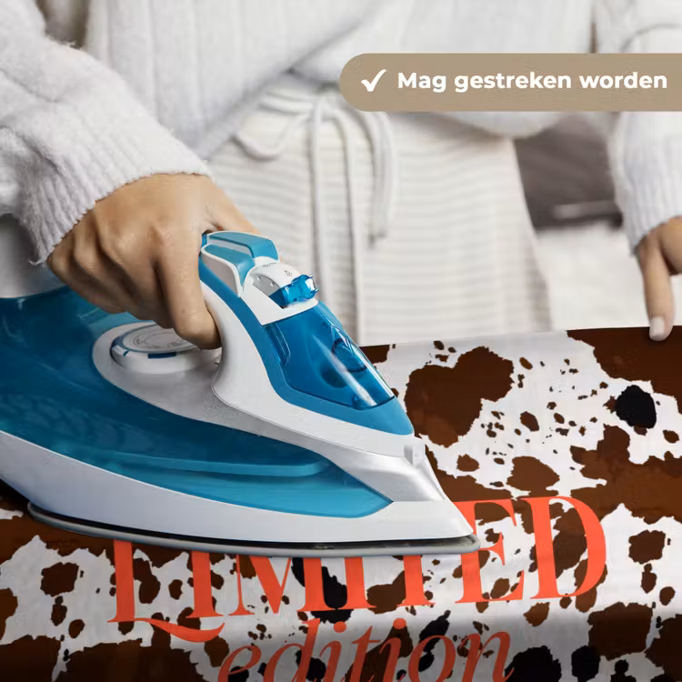 Wandkleed - Koeienprint - Limited edition - Rood — 6