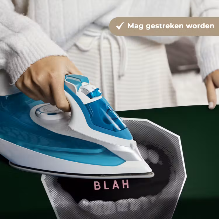 Wandkleed - Mond - Groen - Illustratie - BLAH BLAH — 6