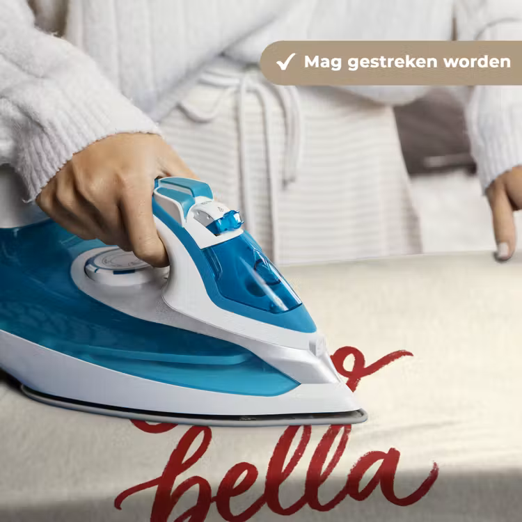 Wandkleed - Ciao bella - Rood - Wit - Minimalistisch — 6