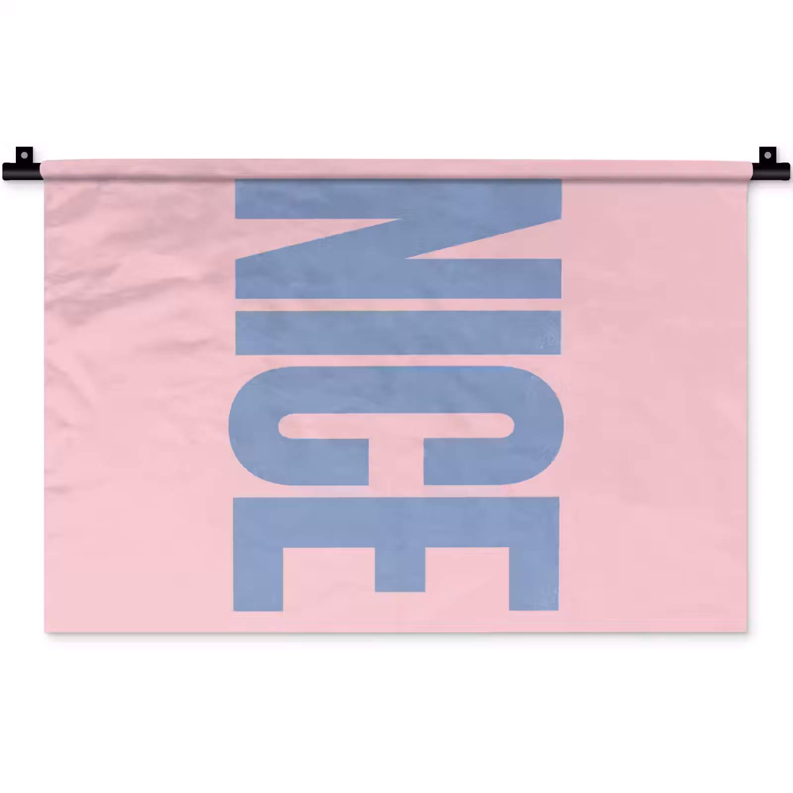 Wandkleed - Nice - Paars - Roze — 1