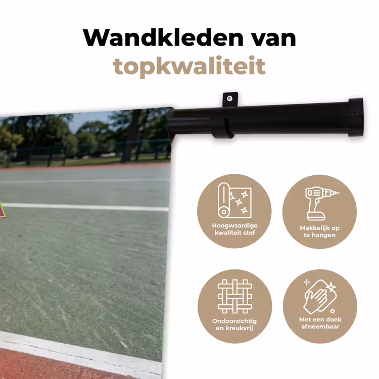 Wandkleed - Matcha Club - Tennis - Matcha — 3