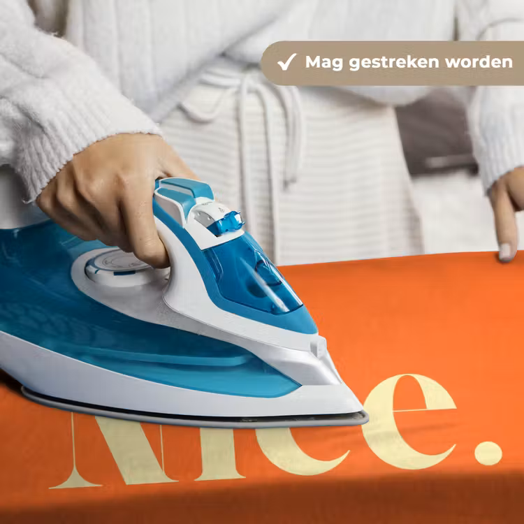 Wandkleed - Oranje - Gebroken wit - Nice — 6