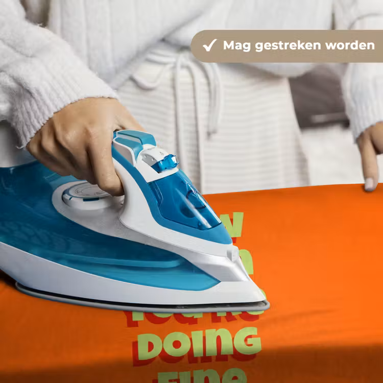 Wandkleed - Slow down you're doing fine - Oranje - Simple — 6