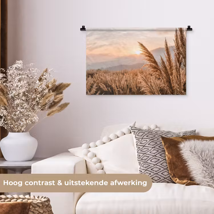 Wandkleed - Gras - Veld - Zon - Natuur — 4
