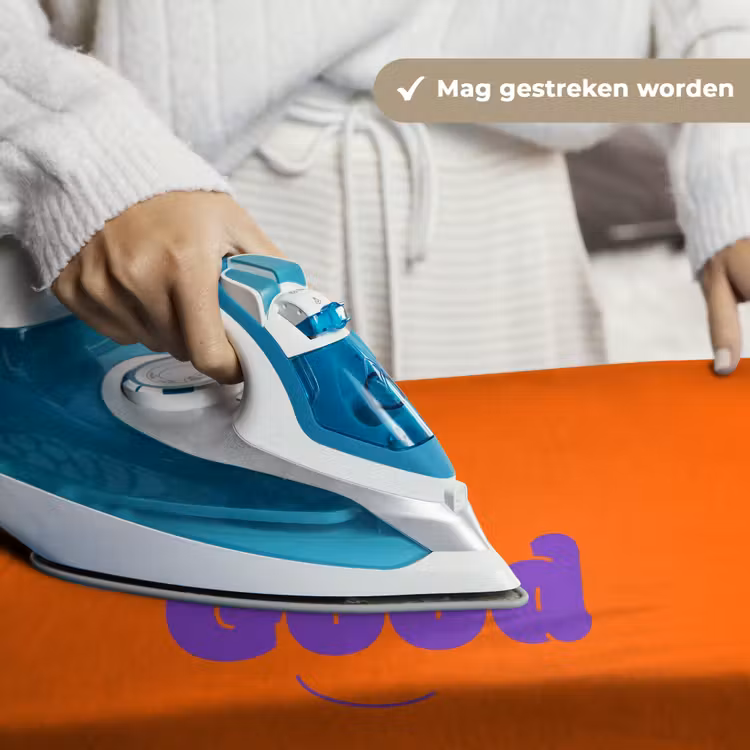 Wandkleed - See the good - Paars - Oranje - Smiley — 6