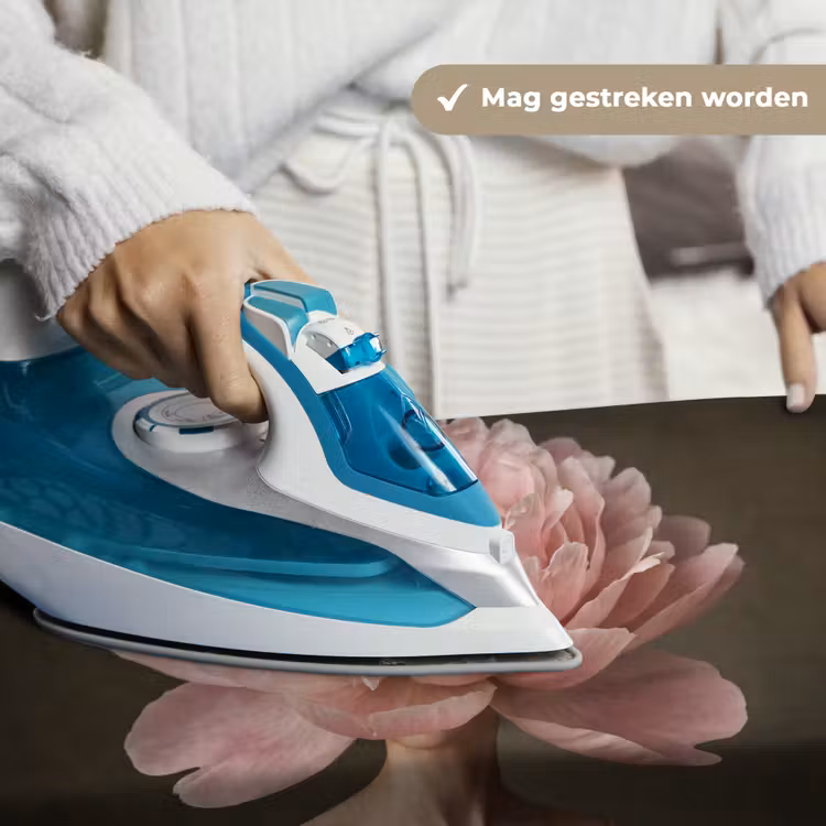 Wandkleed - Gezicht - Roos - Roze — 6