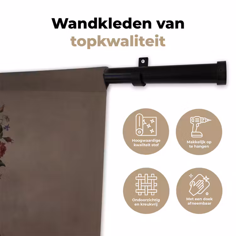 Wandkleed - Meesterwerk - Modern - Kleurrijk — 3