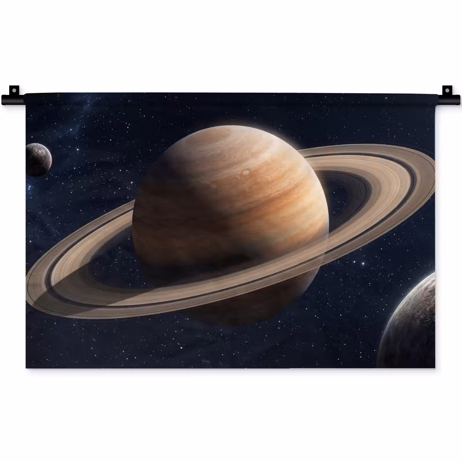 Wandkleed - Planeten - Saturnus - Ruimte — 1