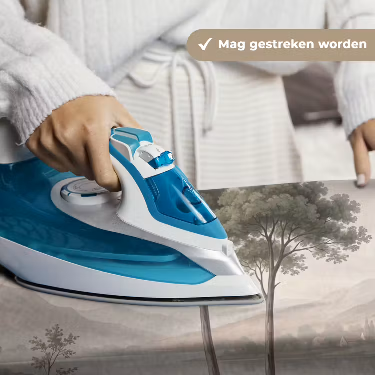 Wandkleed - Bomen - Meer - Bergen - Illustratie — 6