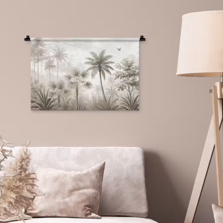 Wandkleed - Jungle - Palmbomen - Natuur — 2
