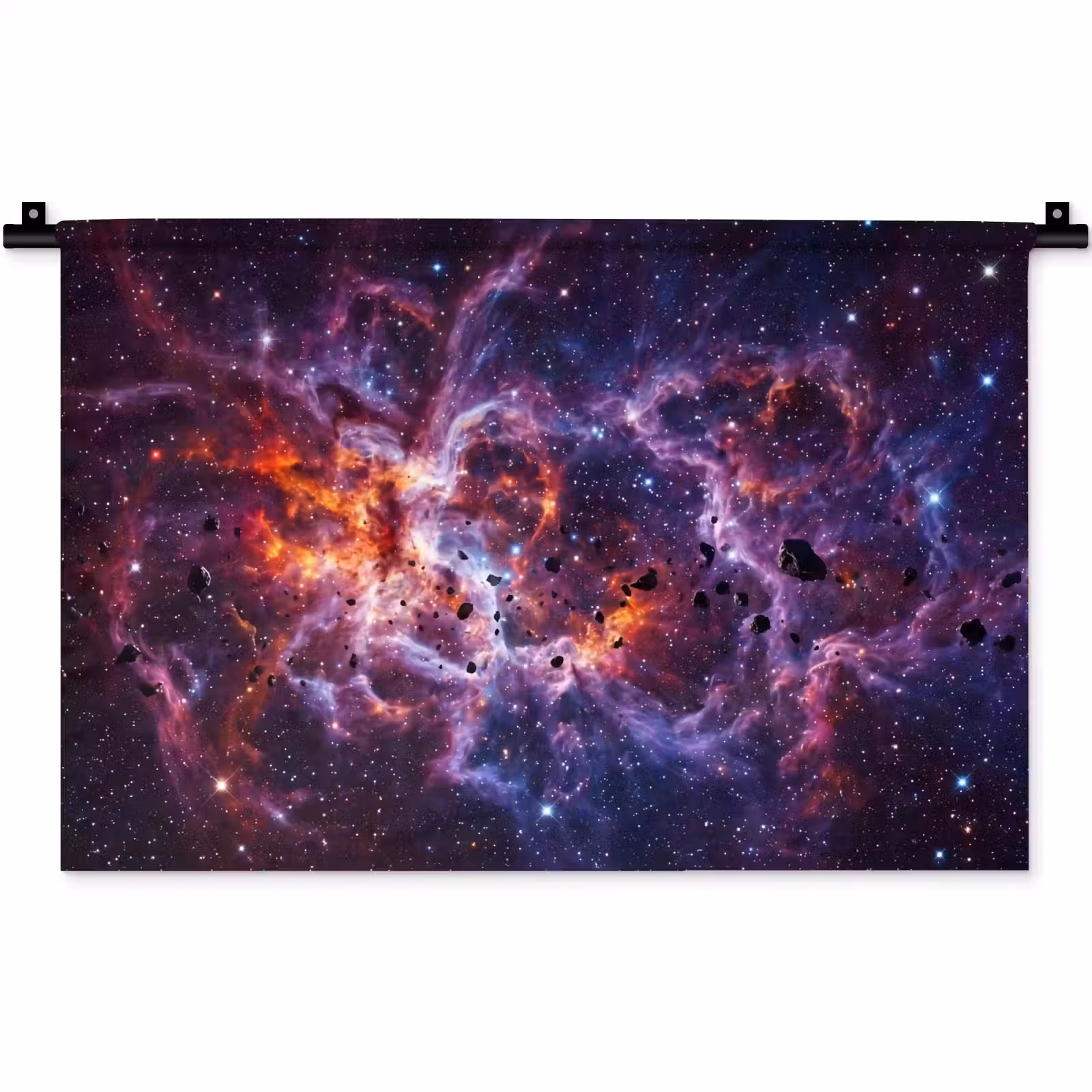 Wandkleed - Space - Stars - Abstract - Colorful — 1