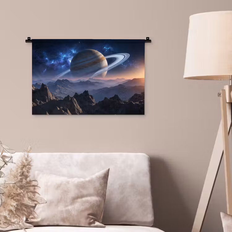 Wandkleed - Fantasy - Kosmos - Landschap — 2