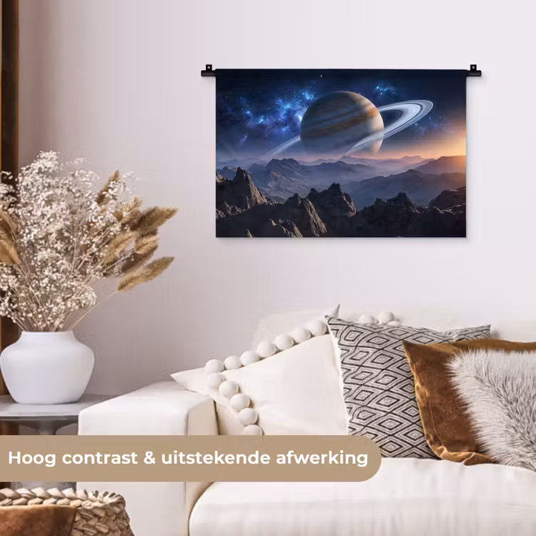 Wandkleed - Fantasy - Kosmos - Landschap — 4