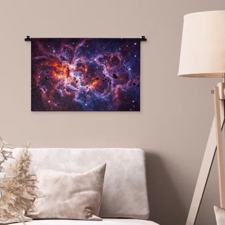 Wandkleed - Space - Stars - Abstract - Colorful — 2