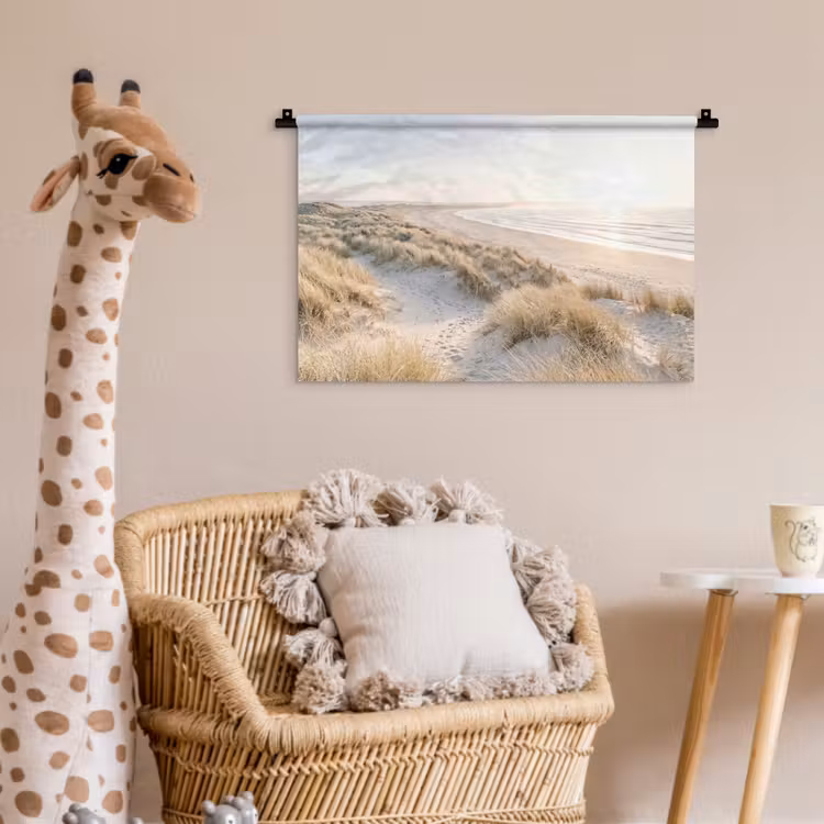 Wandkleed - Duinen - Strand - Beige — 5