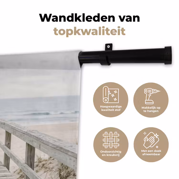Wandkleed - Duinen - Vlonder - Oceaan — 3