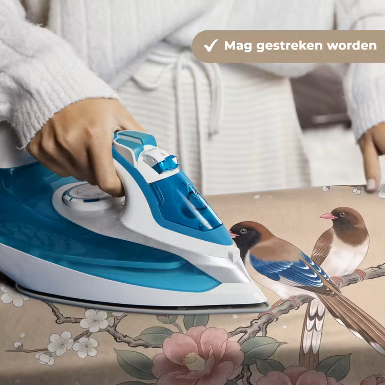 Wandkleed - Bloemen - Vogels - Bloemen — 6