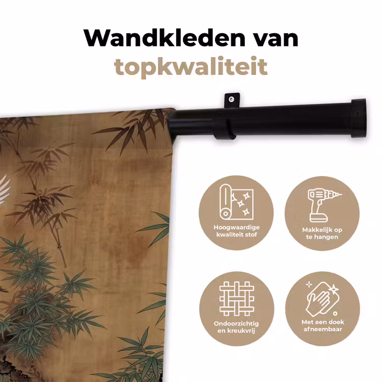 Wandkleed - Oosters - Elegant - Kleurrijk — 3