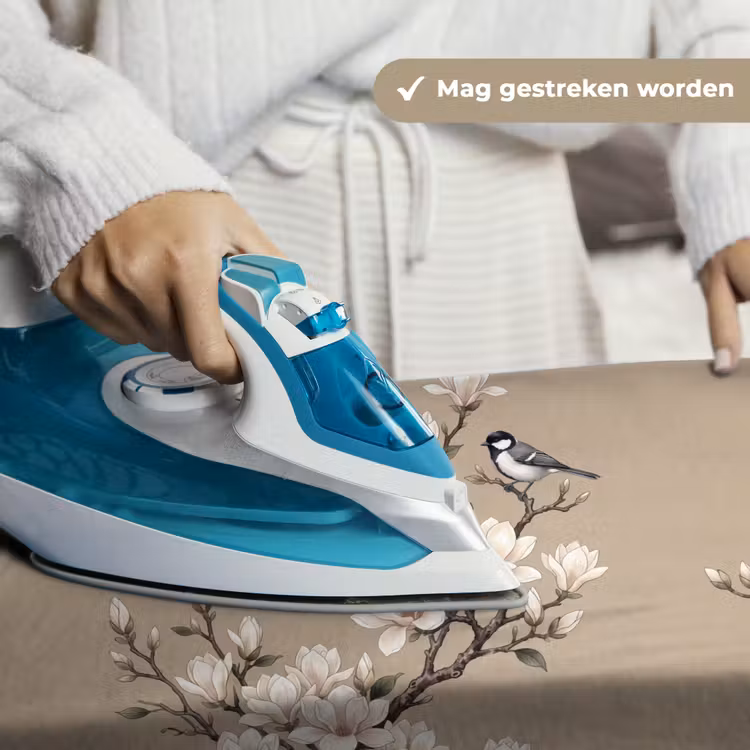 Wandkleed - Oosters - Vogels - Beige — 6