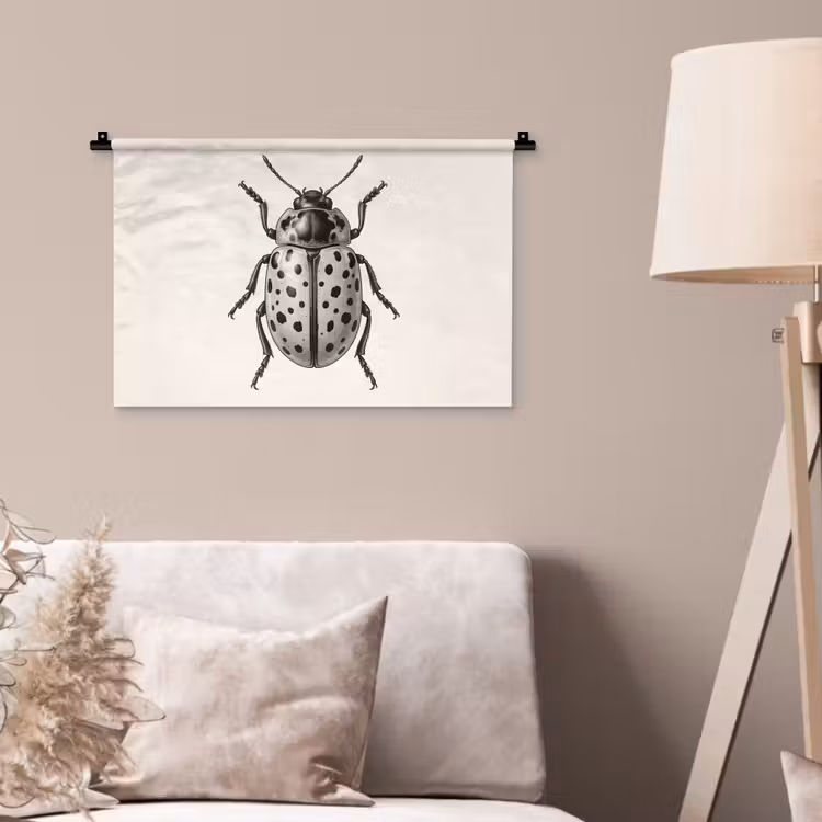 Wandkleed - Kever - Insect - Vintage — 2