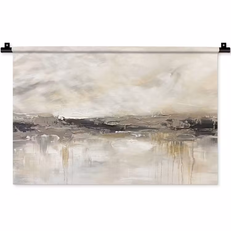 Wandkleed - Landschap - Horizon - Natuur - Abstract - Neutraal — 1