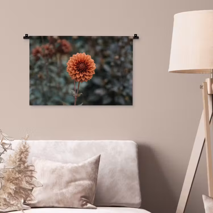 Wandkleed - Dahlia - Bloem - Natuur - Sfeervol — 2