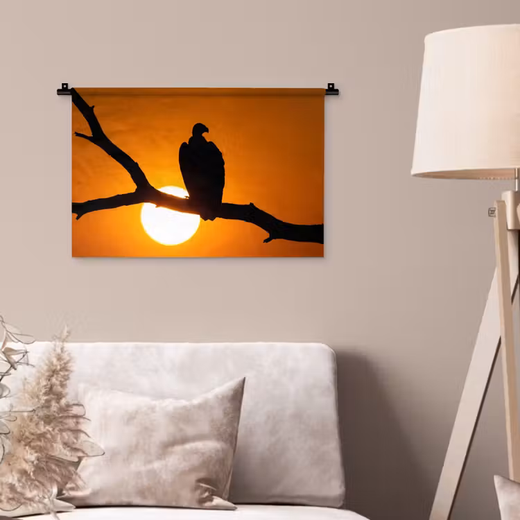 Wandkleed - Gier - Tak - Zon - Oranje — 2