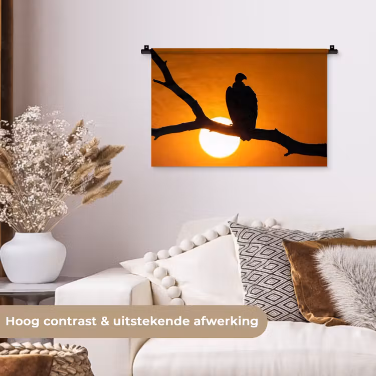 Wandkleed - Gier - Tak - Zon - Oranje — 4