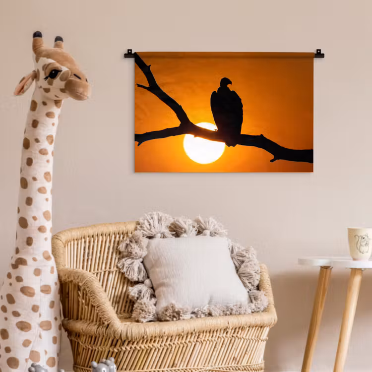 Wandkleed - Gier - Tak - Zon - Oranje — 5