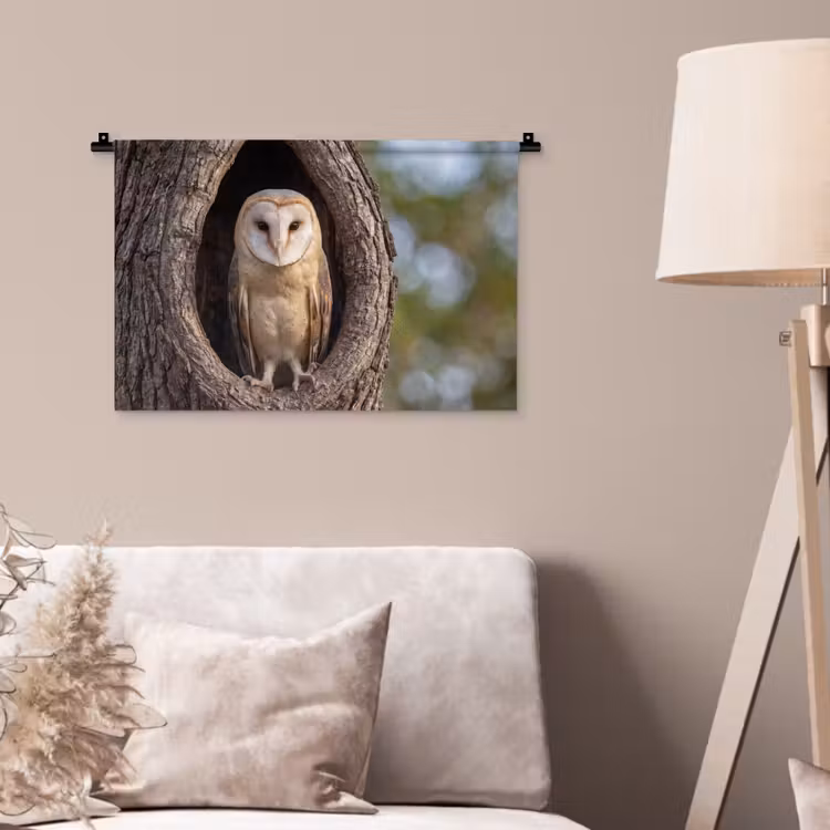 Wandkleed - Kerkuil - Boom - Natuur - Bruin — 2