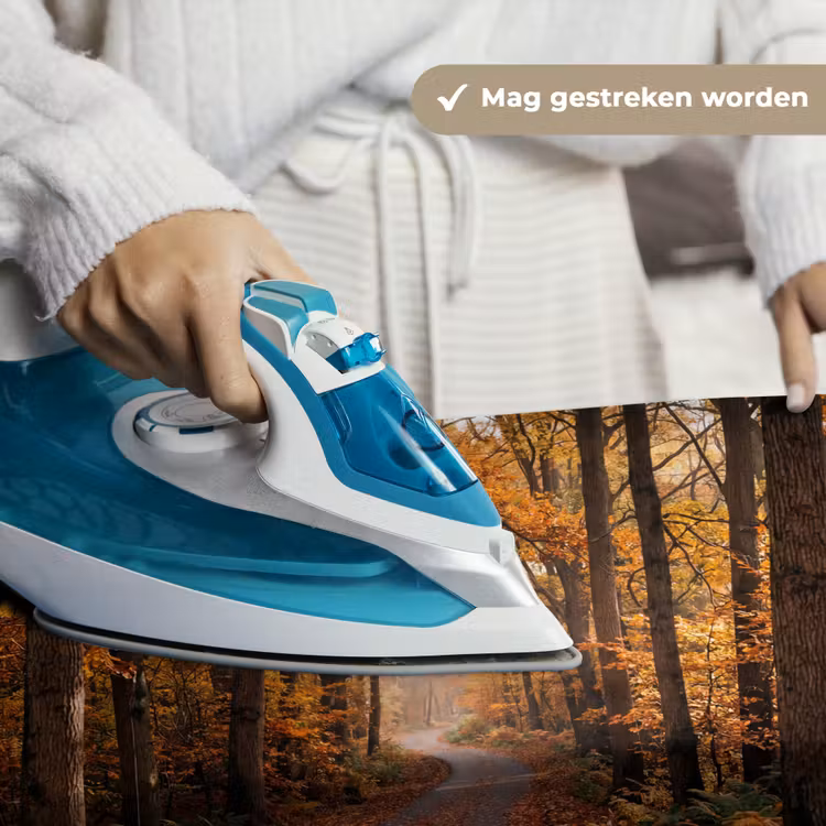Wandkleed - Bospad - Herfstbos - Bladeren - Oranje - Nostalgisch — 6